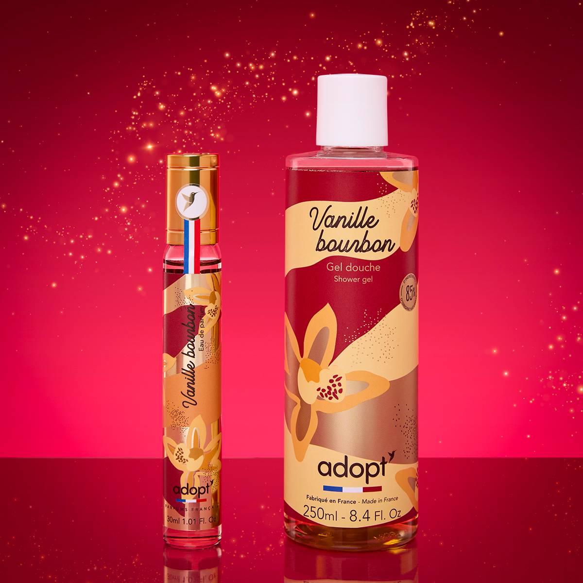 Vanille BourbonCoffret eau de parfum 30 ml   gel douche 250 ml