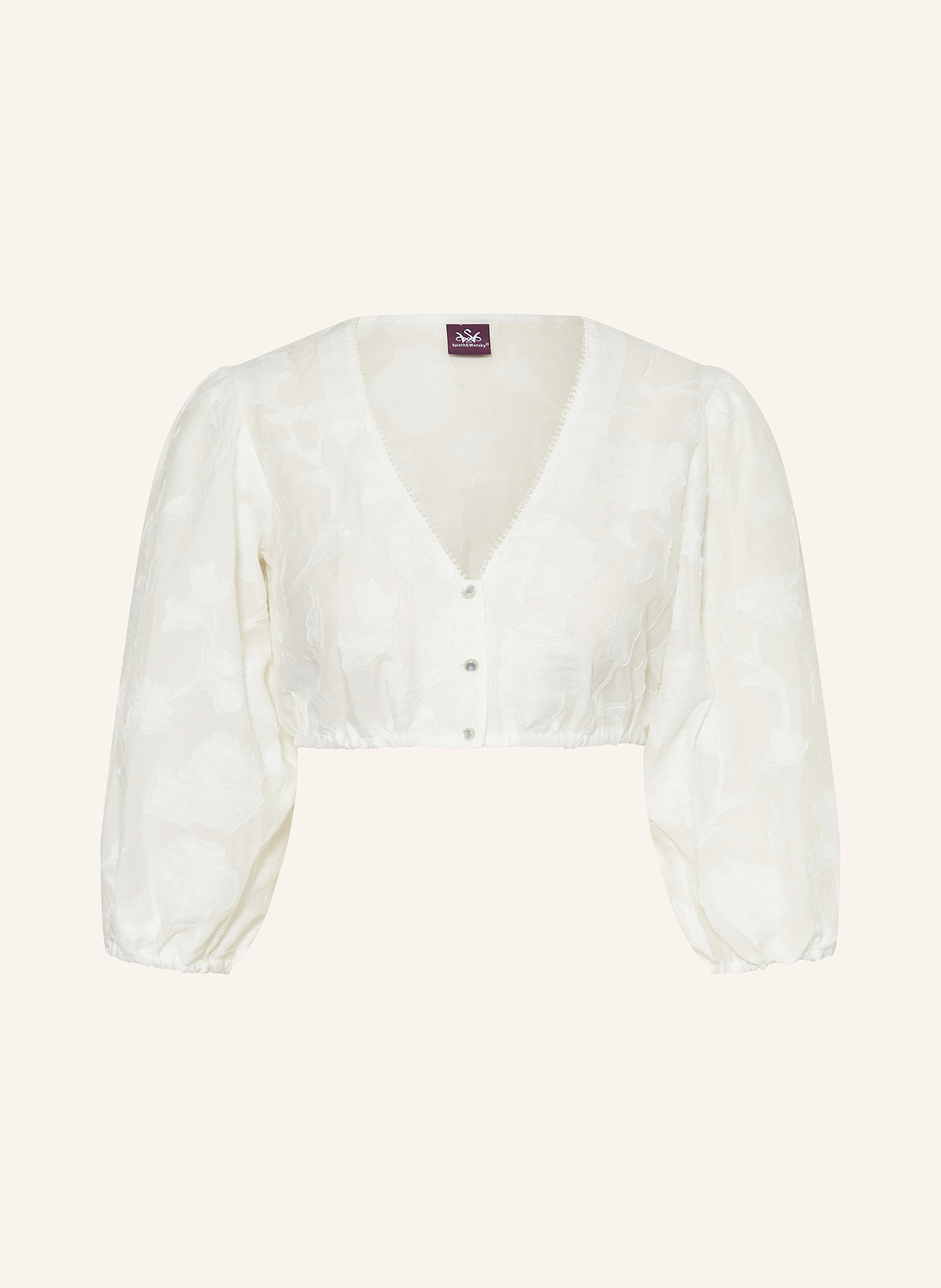Spieth & Wensky Dirndlbluse GISMARA mit 3/4-Arm