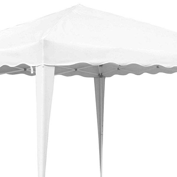 Camel - Tonnelle de jardin pliant 3x3 m, couleur blanc