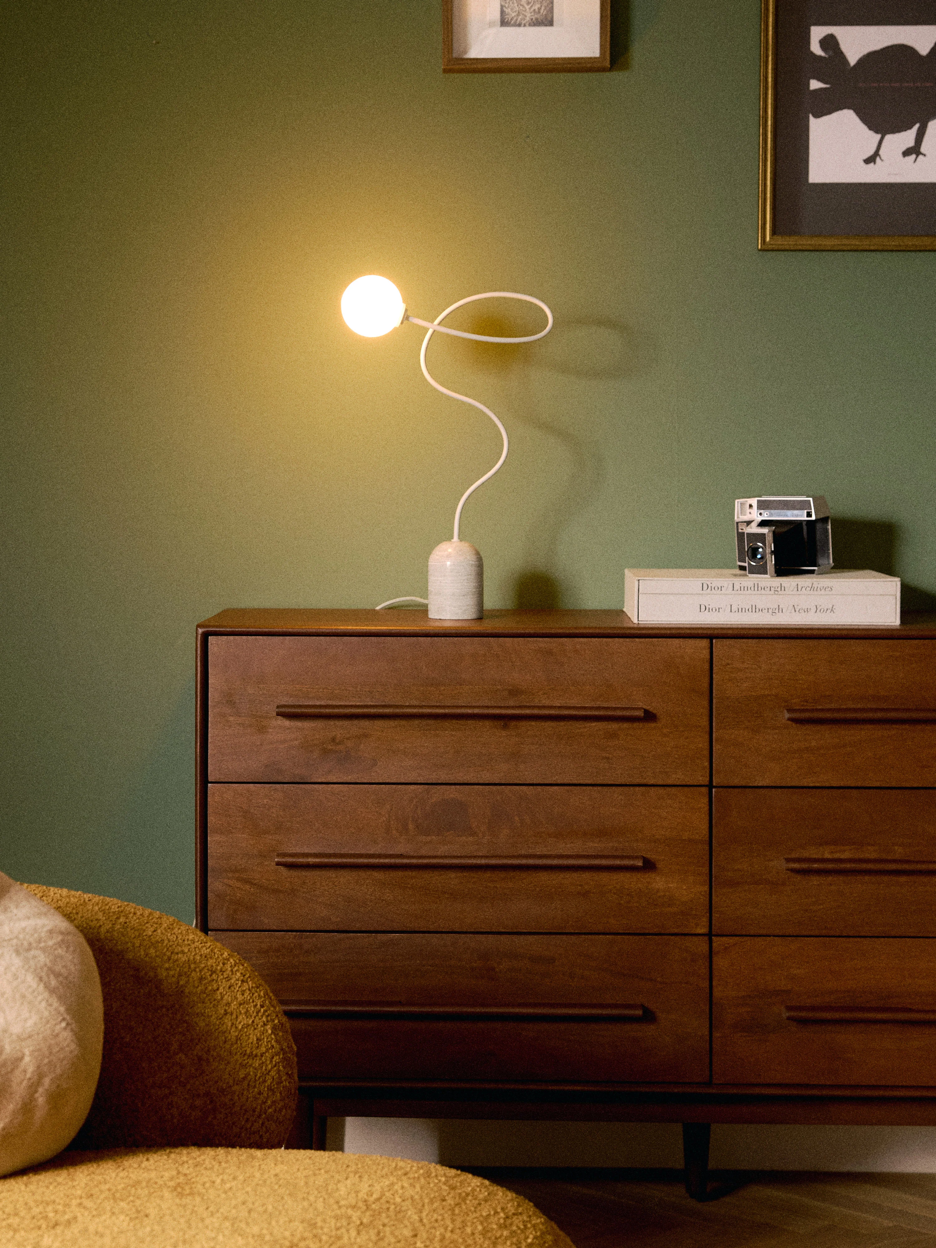 Tischlampe Alina mit Marmorfuß