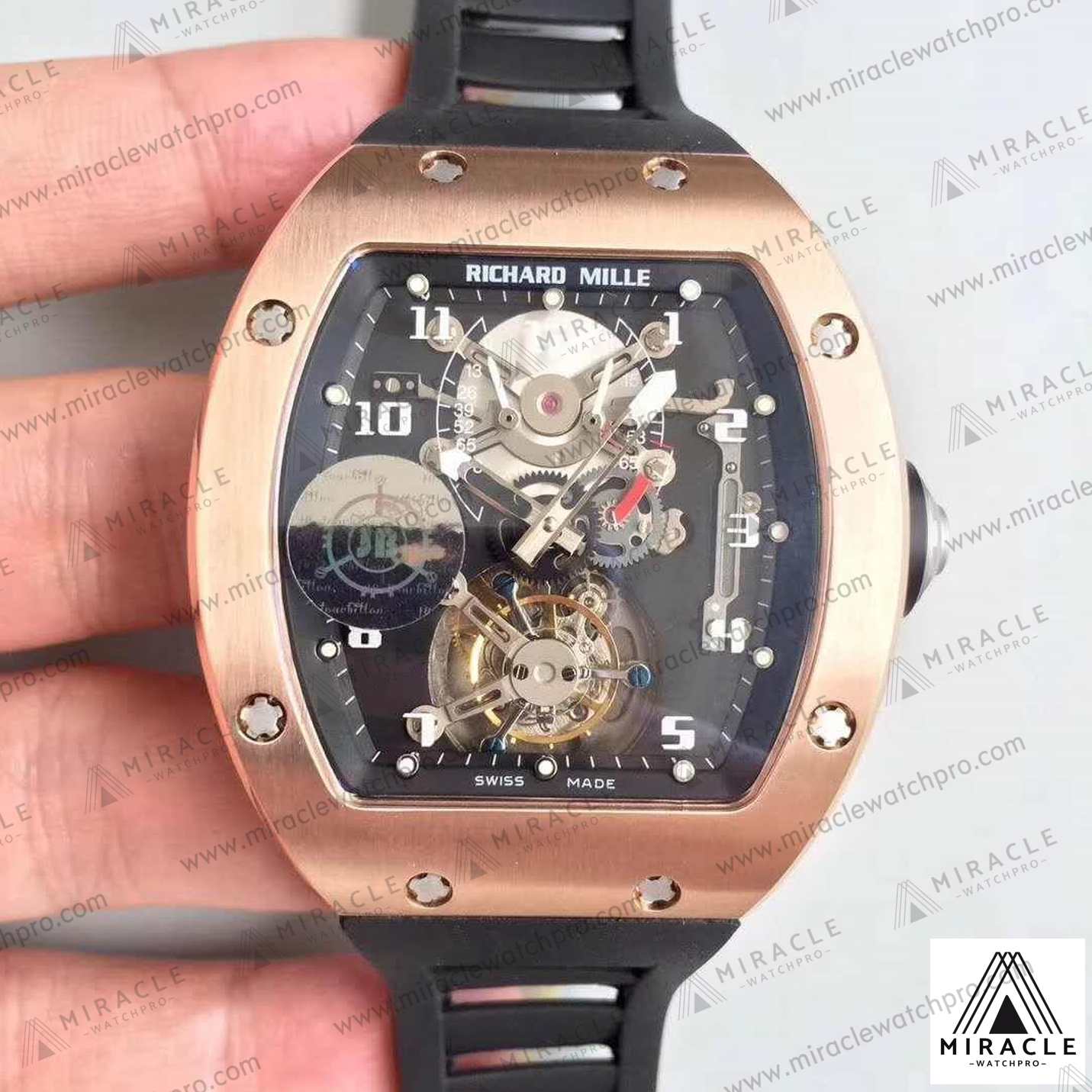 Replica Watch-RICHARD MILLE-ref.RM-001-Elite Clone-38.30mmx45mm