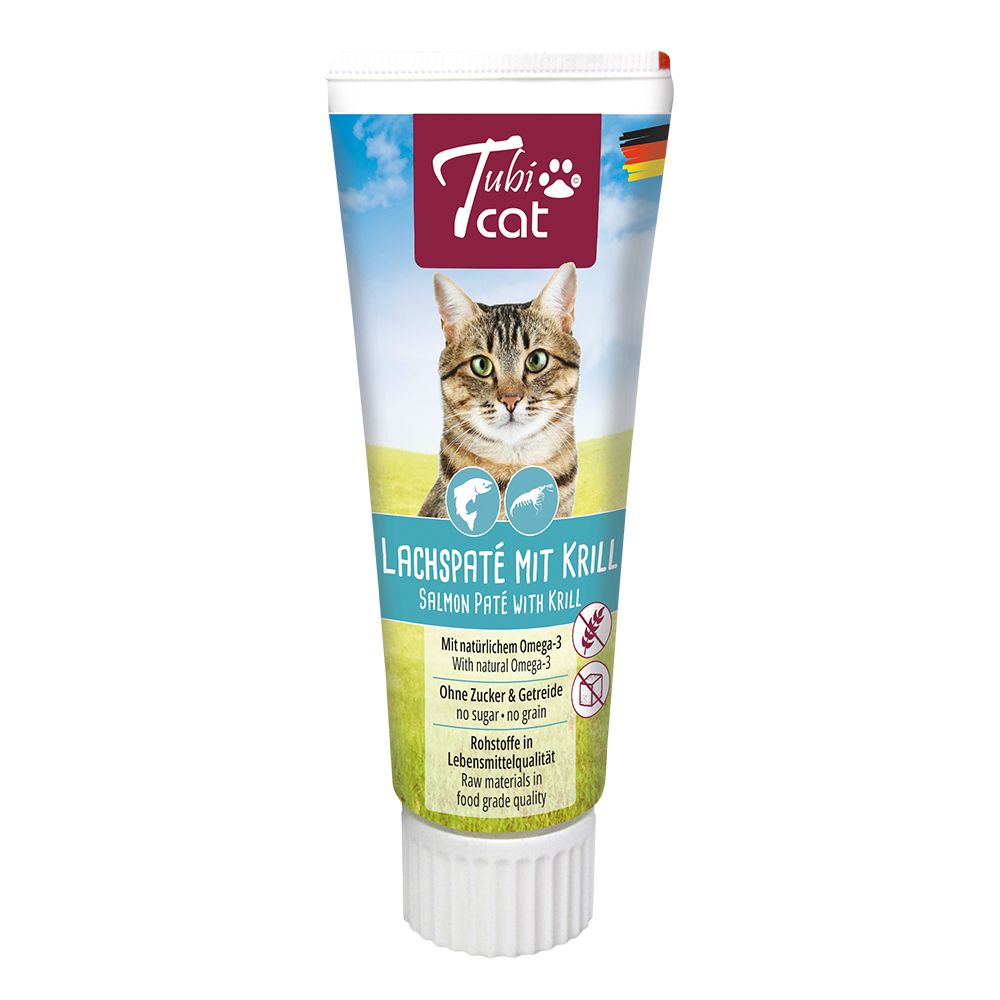 Tubicat Salmon Paté with Krill