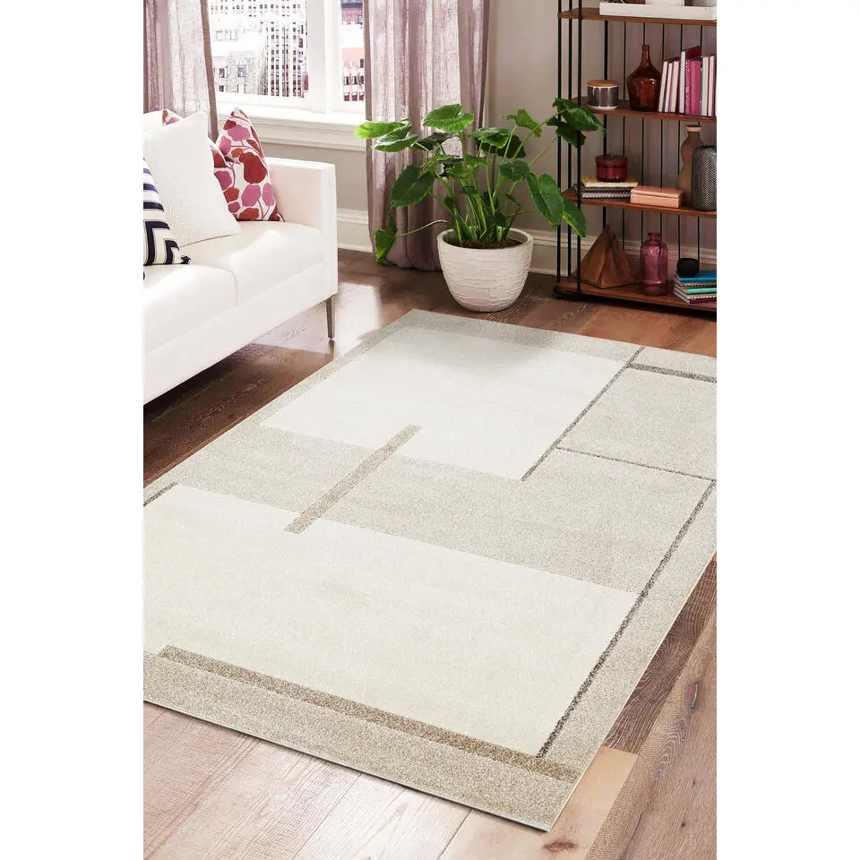 Dutch Lifestyle vloerkleed Casa K Beige/Ivoor - 160x220cm