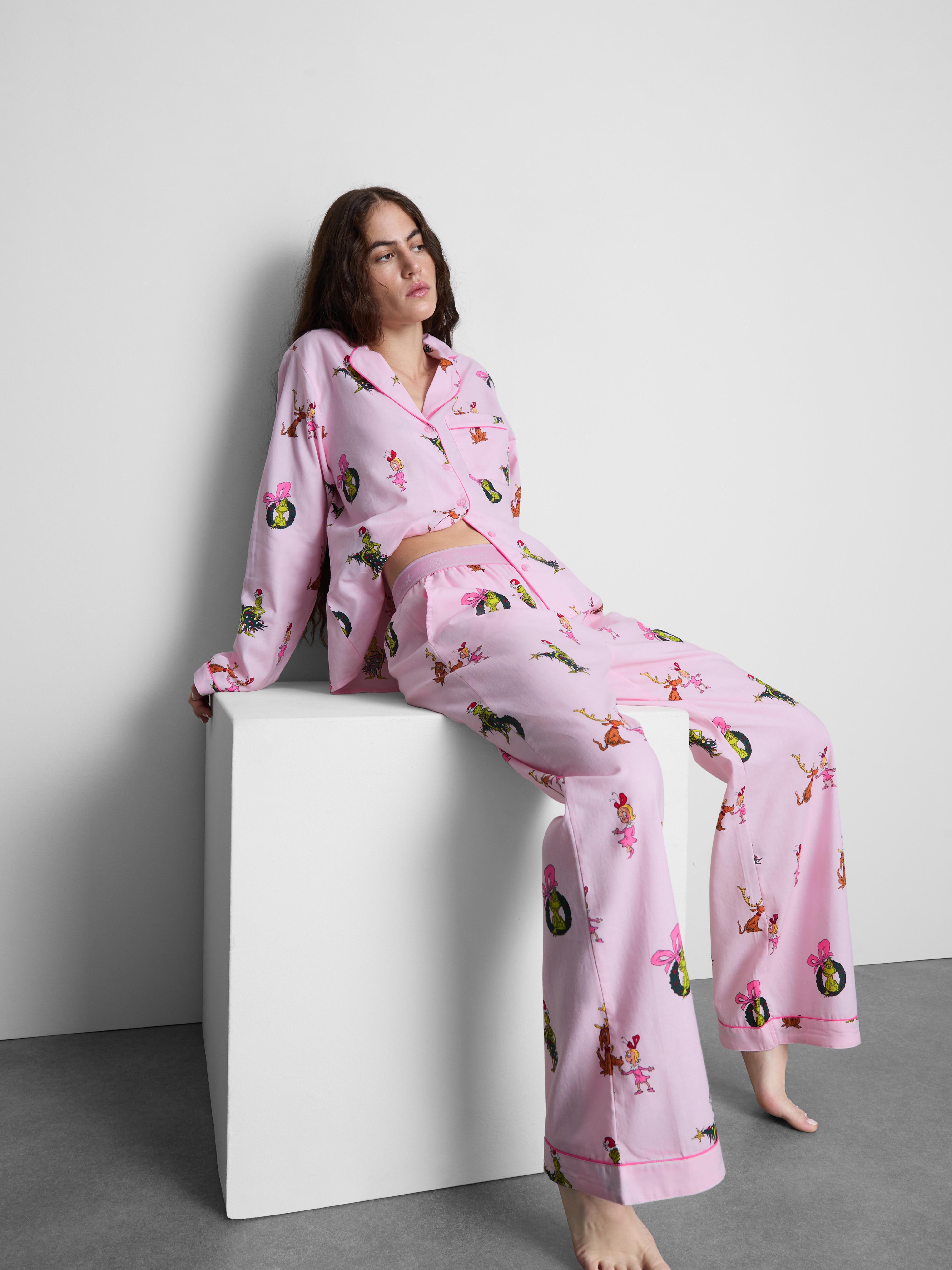 The Grinch Cotton Christmas Pajama Bottoms