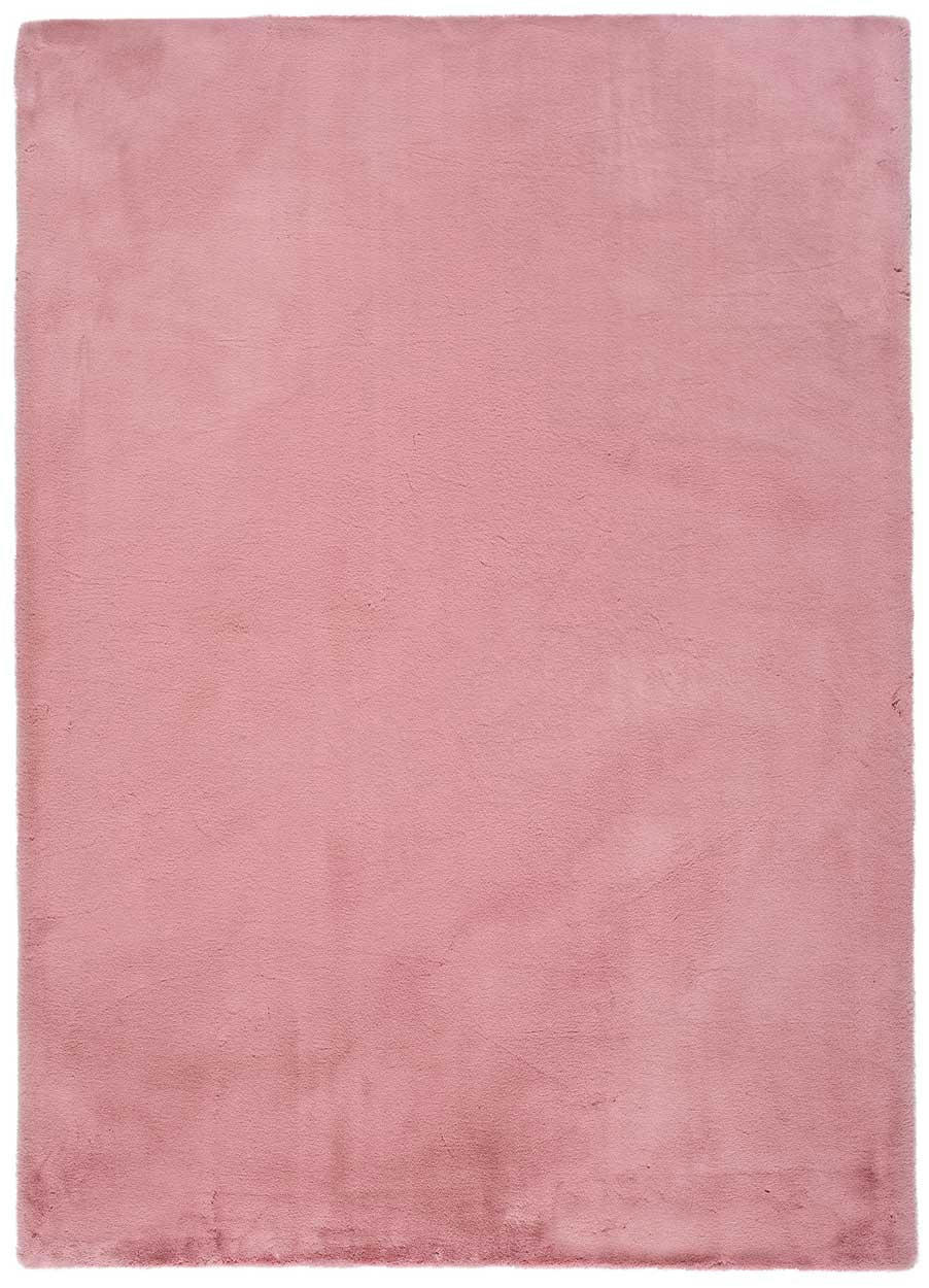FOX - Tapis lavable extra doux en rose, 80X150 cm