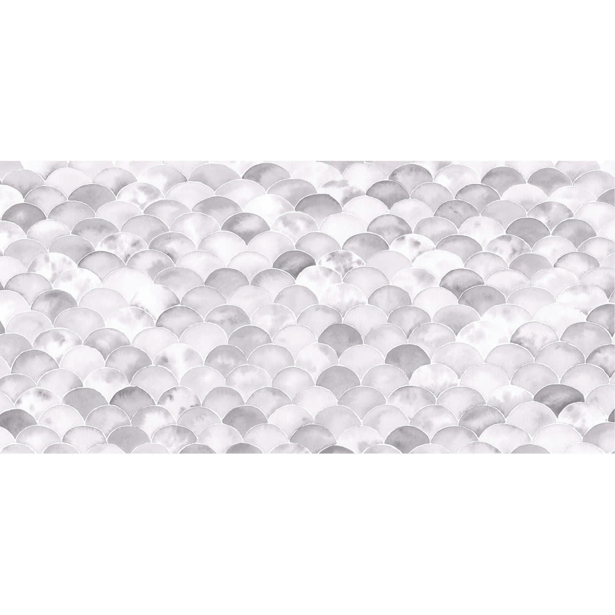 - Papier peint panoramique écailles monochrome 425 x 250 cm