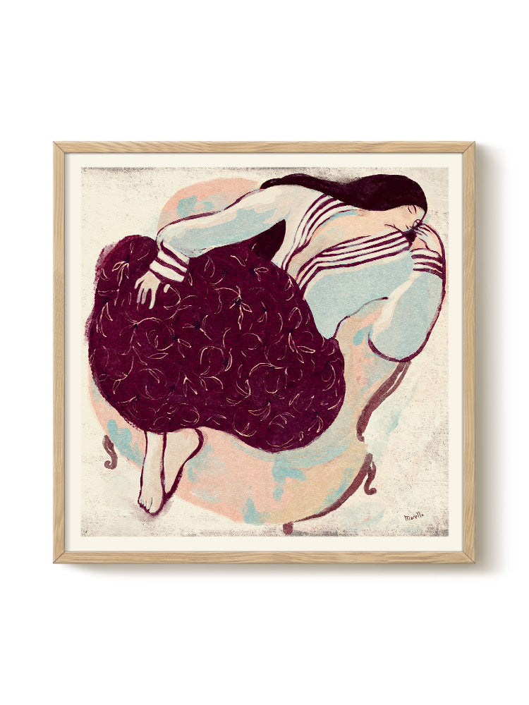 Marco - Restful Rose - PSTR studio Kunst Poster