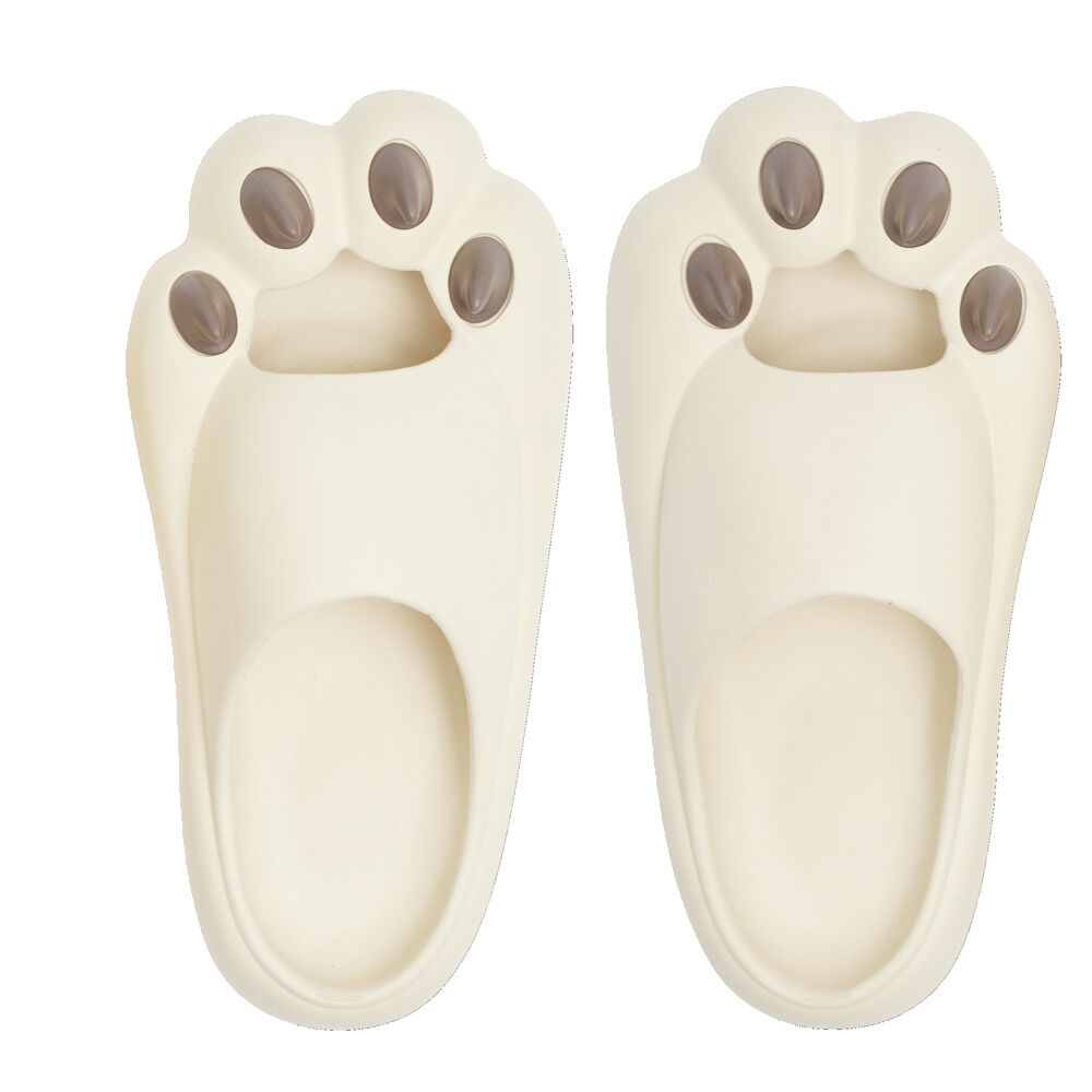 Chaussons griffe caoutchouc beige 40/41