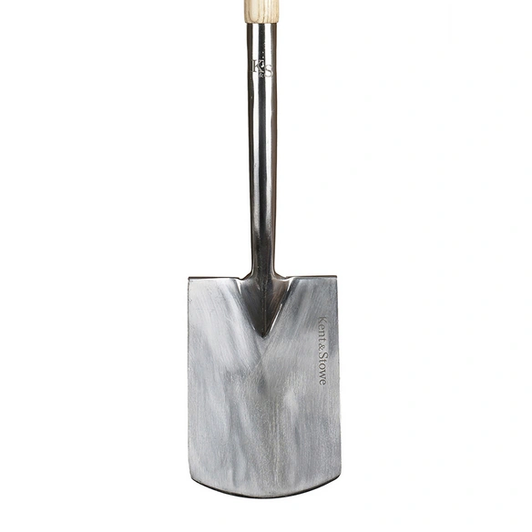Gartengerät, Edelstahl, LxB: 71x11 cm, braun