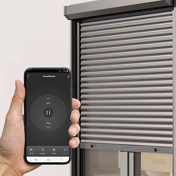 Module de contrôle de volets roulants et battants filaires Wifi HomeShutter - Avidsen - 127046