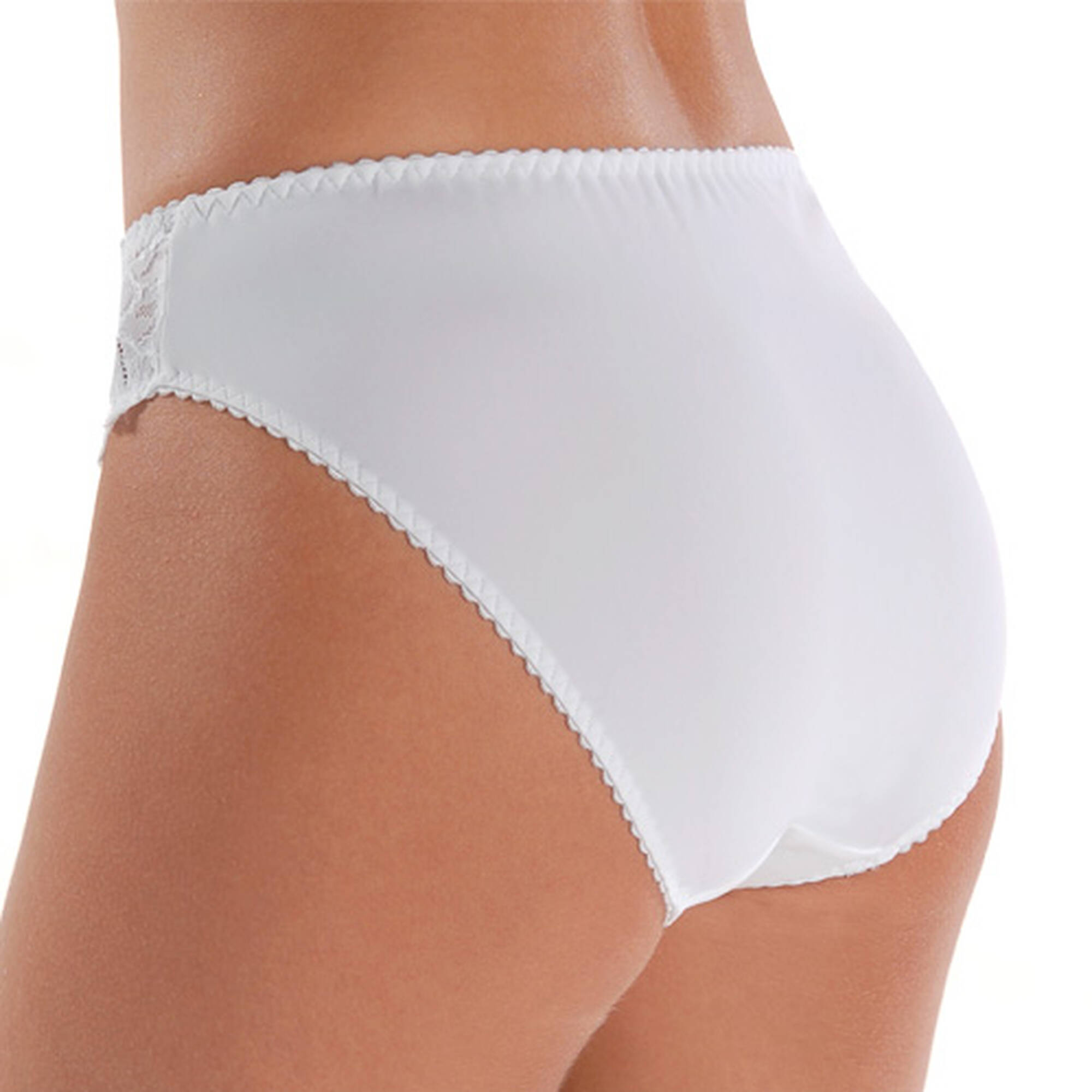 Slip dentelle unie Arum