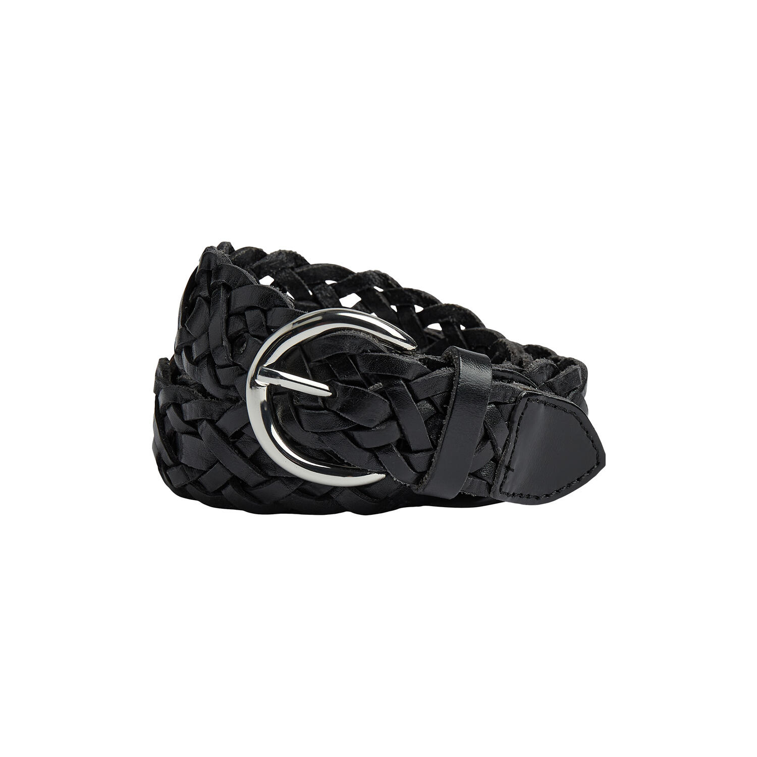 HarlynMBG Braided Belt, black