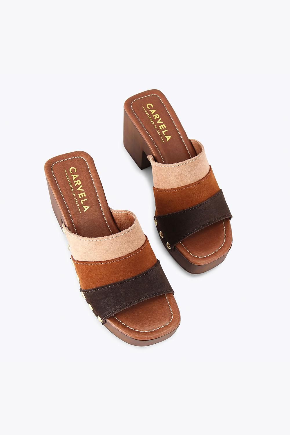 Carvela Settanta Mule' Suede Heels