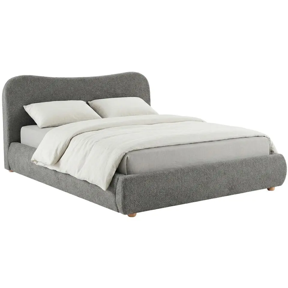 CLP Bed Maido 100x181x224 cm - donkergrijs