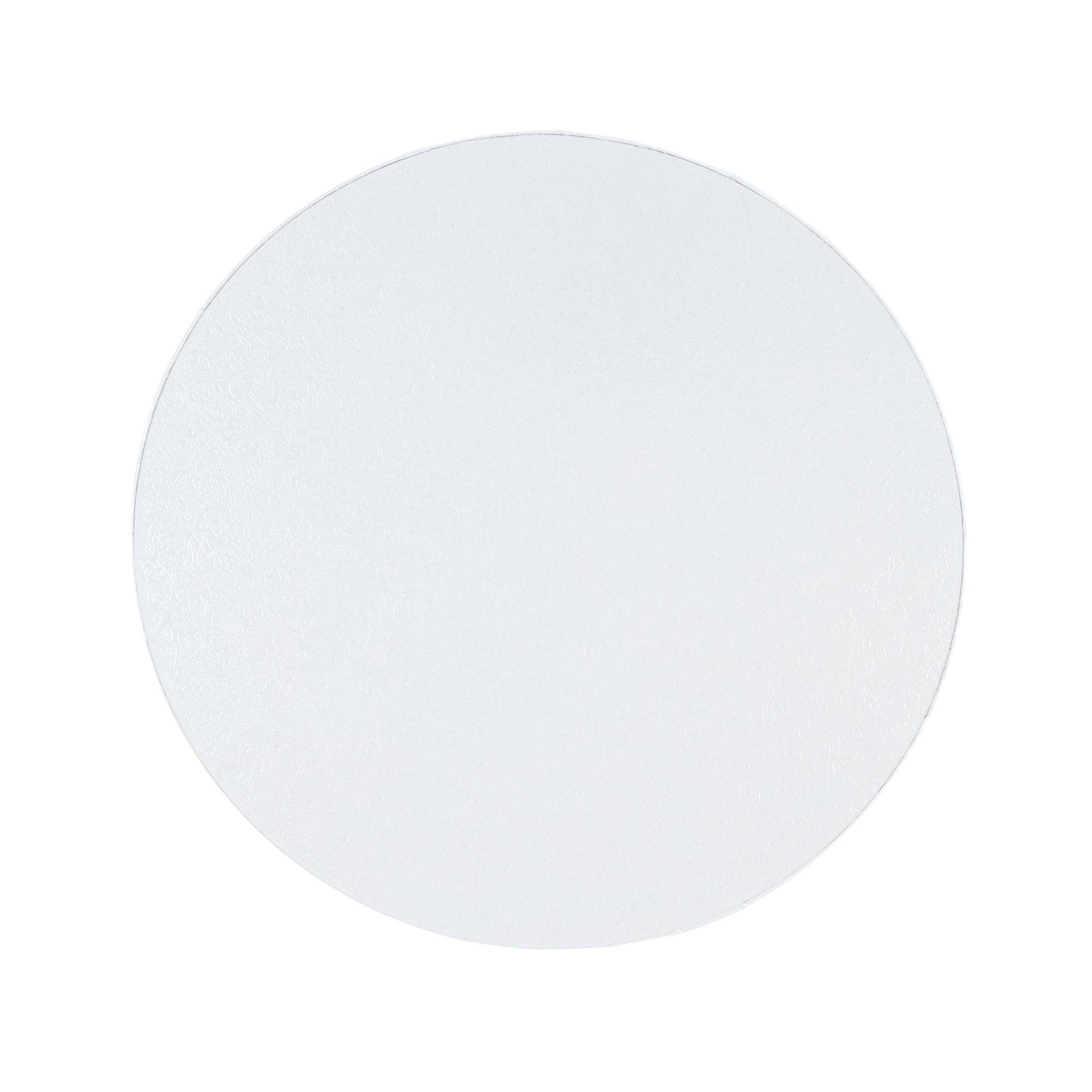 White Round Cake Drum 8 Inches