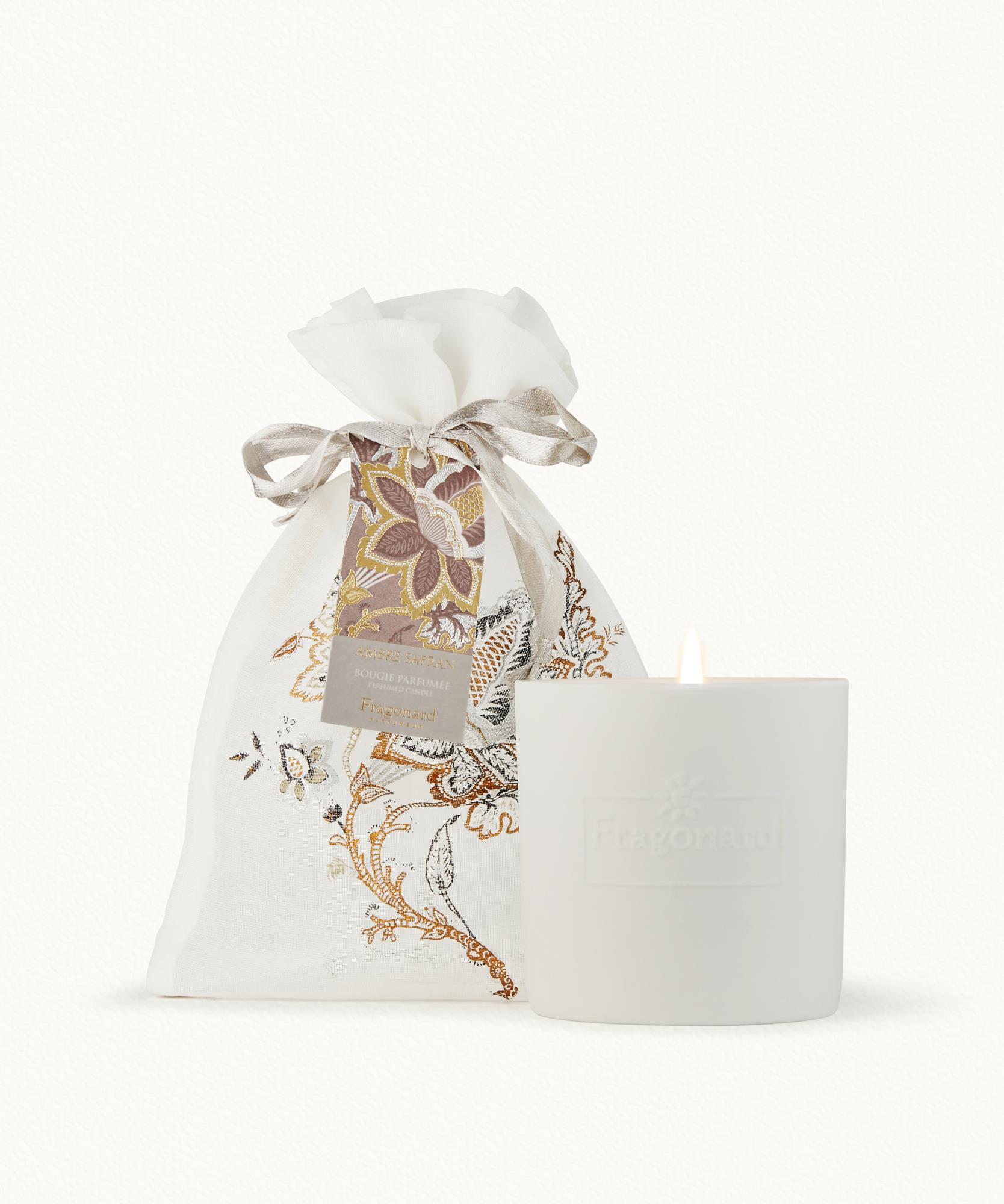 Bougie en pochon - Pot de porcelaine 200 g