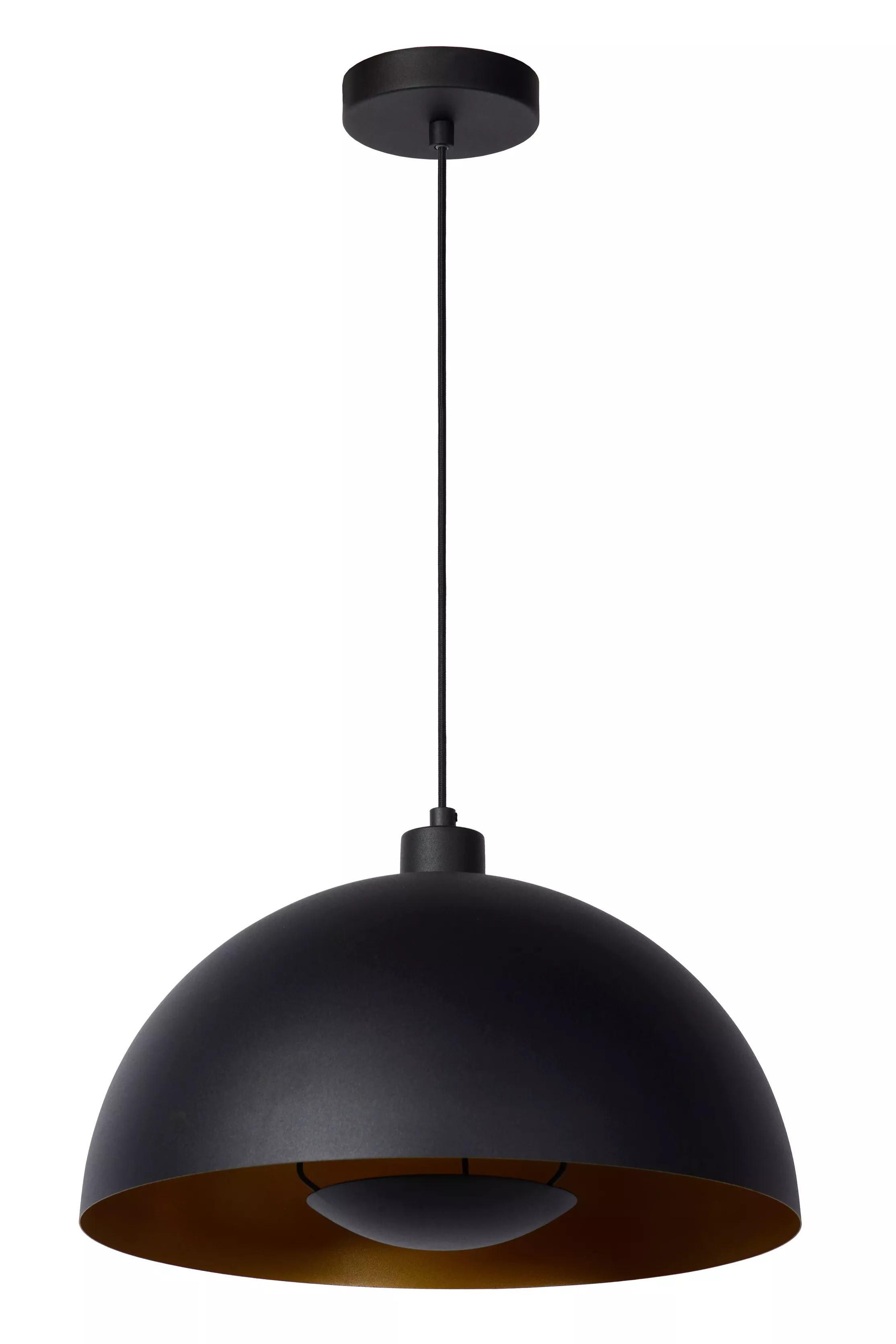 Lampa wisząca czarna SIEMON 1xE27x40W wym: 150x40x40 cm Lucide
