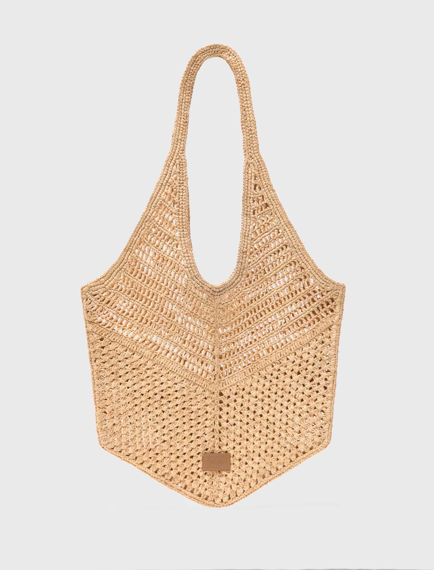 Tote bag en raphia