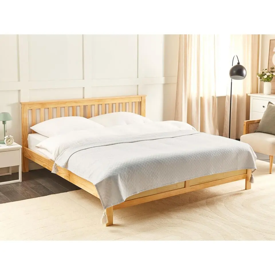 LINDULA - Sprei - Off-white - 150 x 200 cm - Katoen