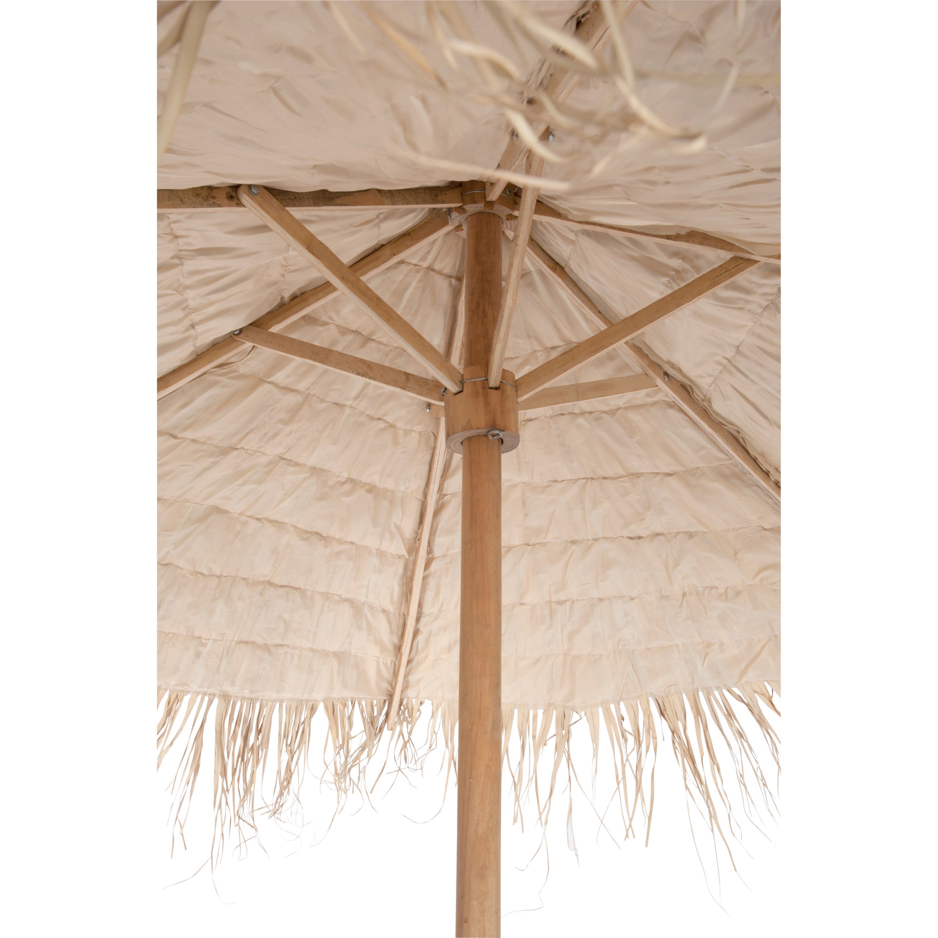 J-Line parasol Stro - naturel - large