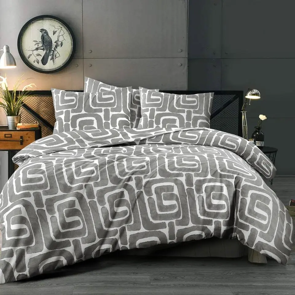 Day Dream Sem - Dekbedovertrek - Eenpersoons - 140x200/220 cm - Grijs