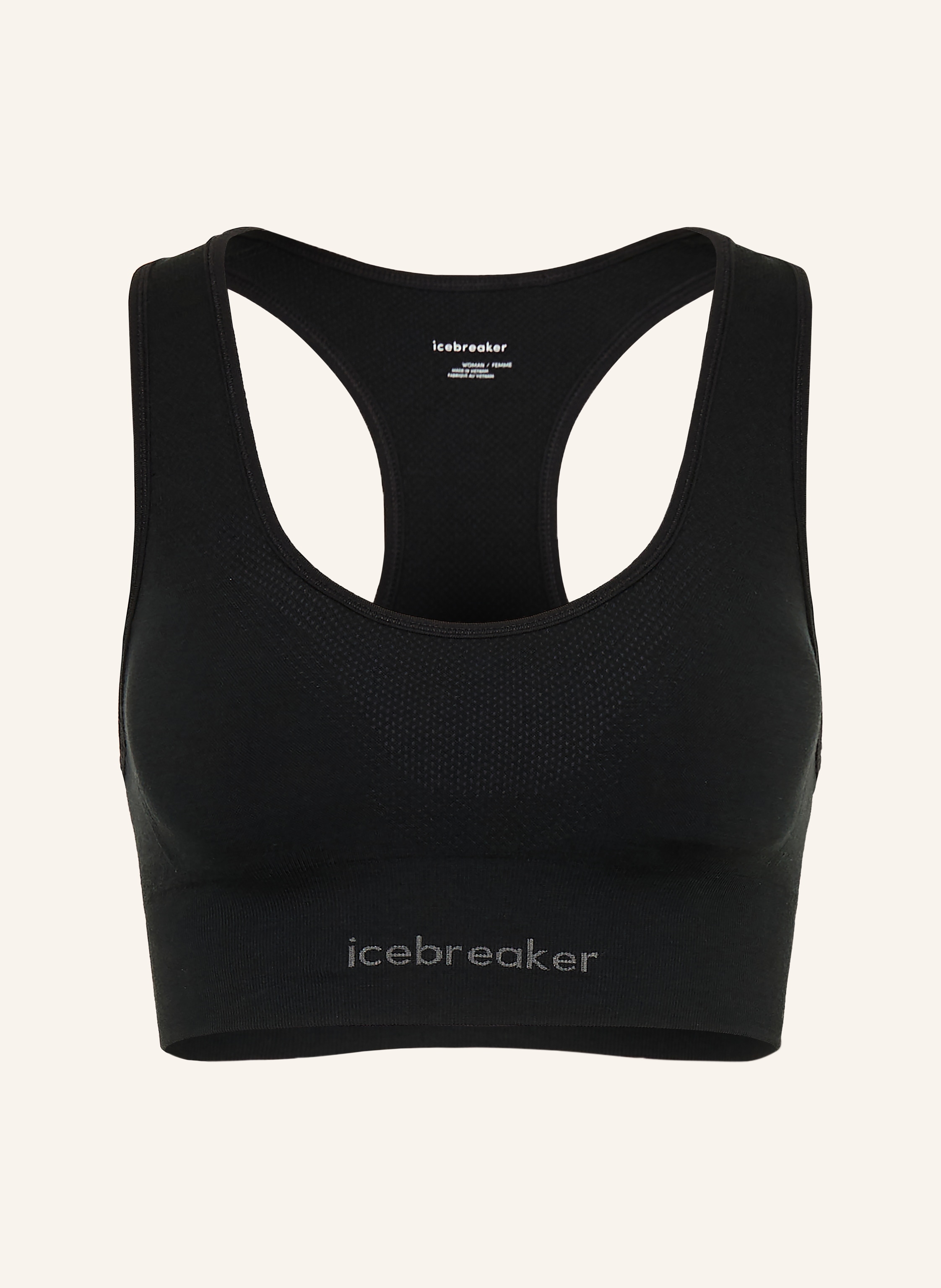 icebreaker Sport-BH 260 ZONEKNIT SEAMLESS mit Merinowolle