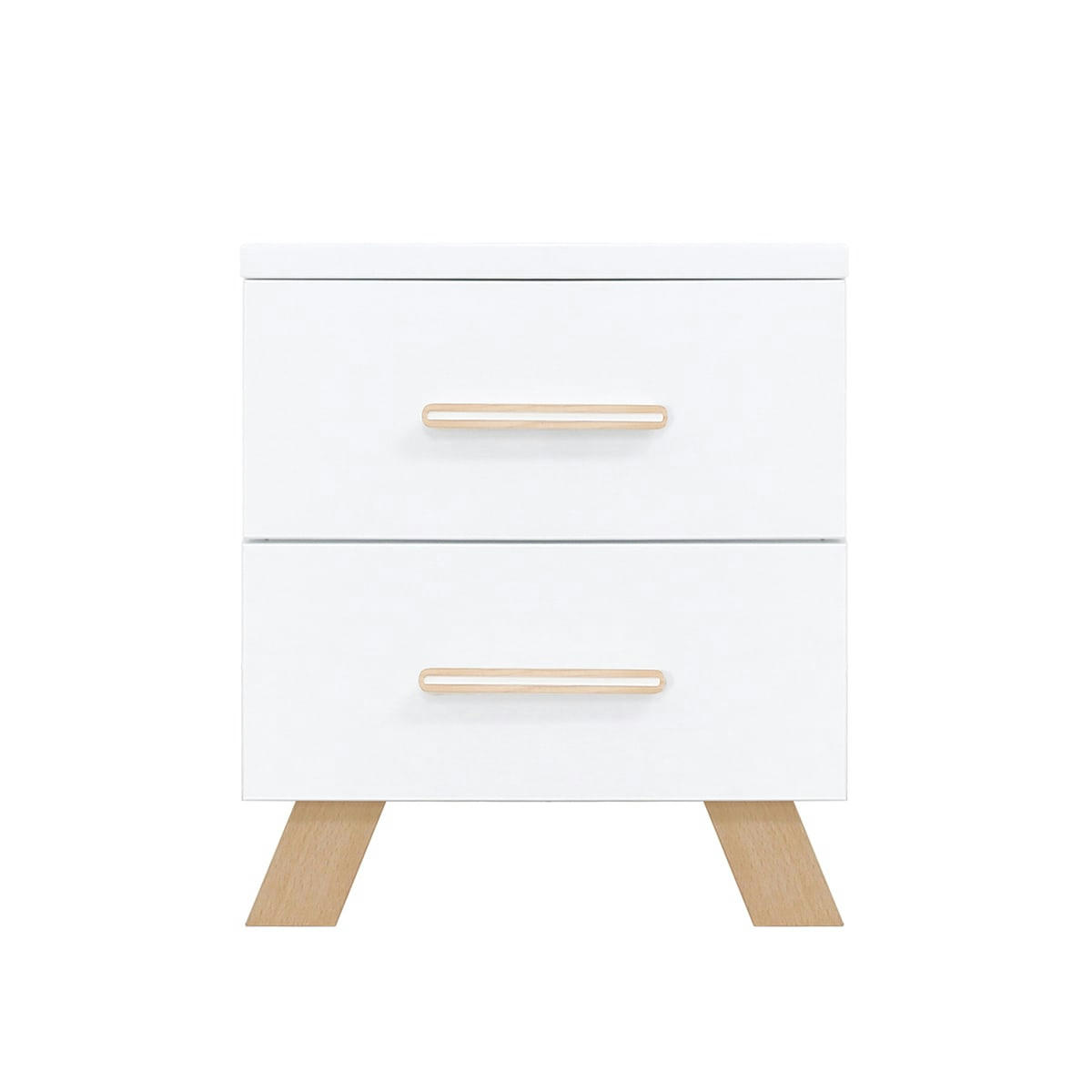 LISA - Table de nuit blanc