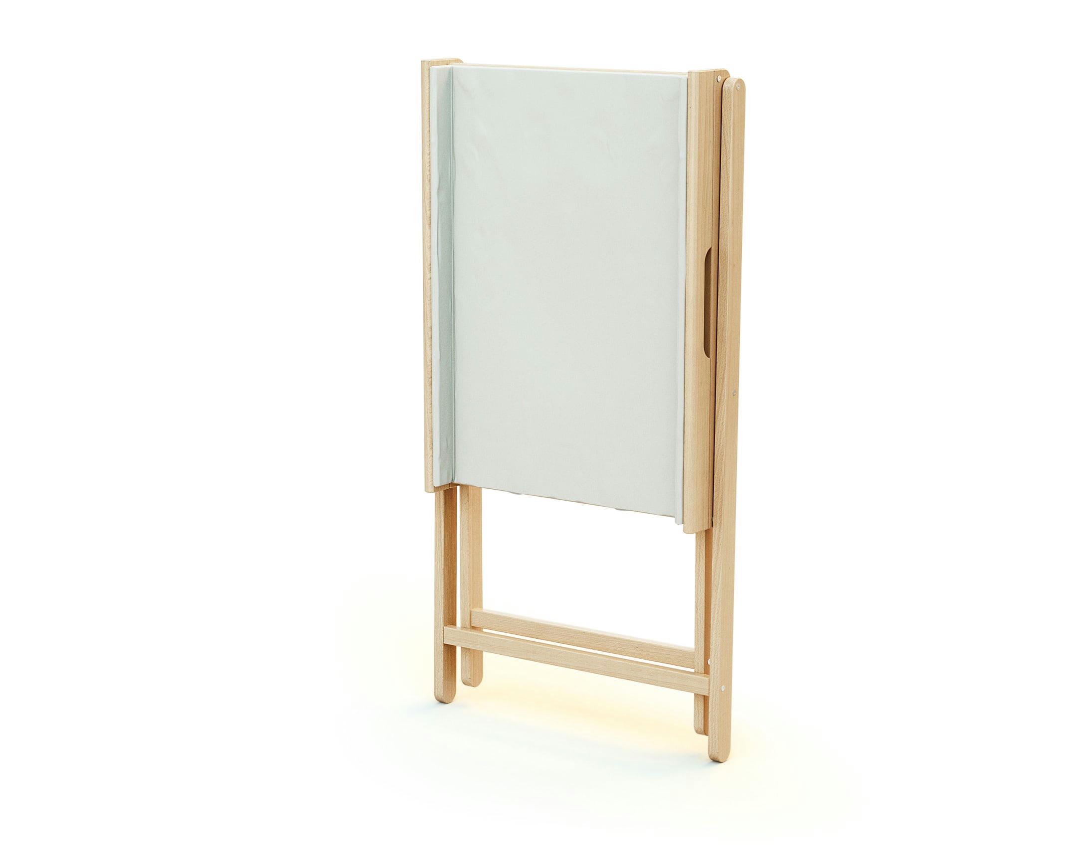 ESSENTIEL - Table à langer pliante hêtre verni