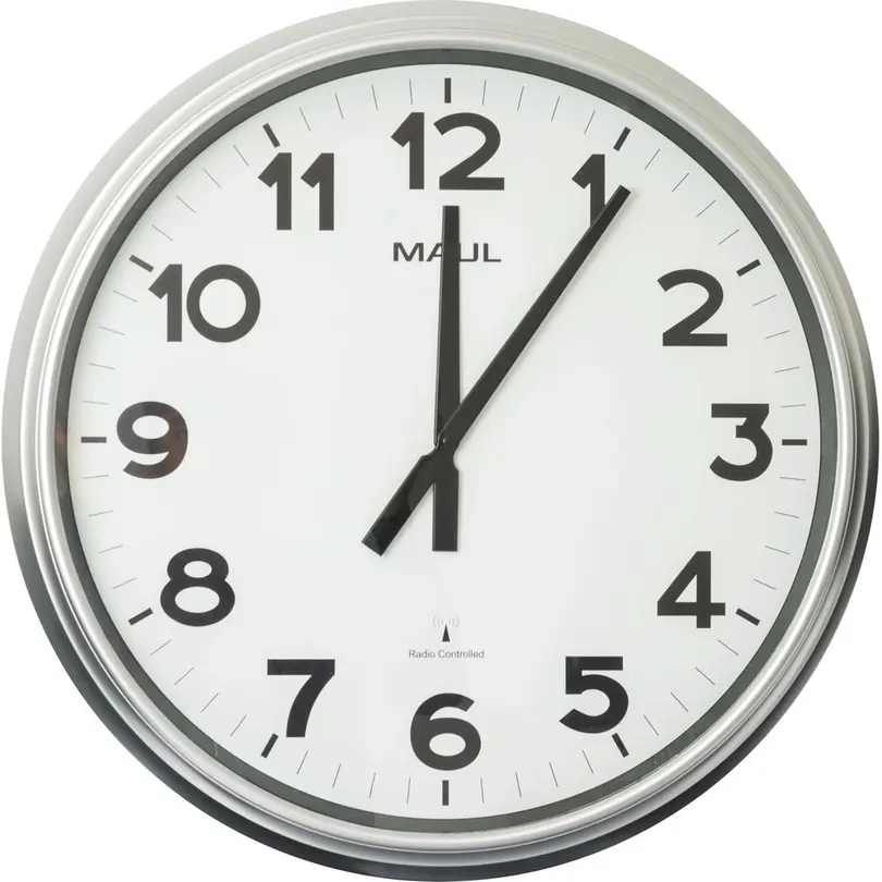 Wanduhr Maul