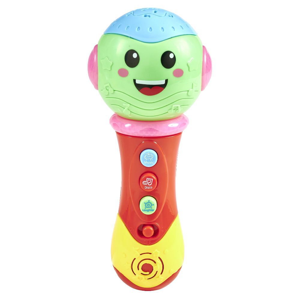 Jouet microphone lumière et son (2 modèles)
