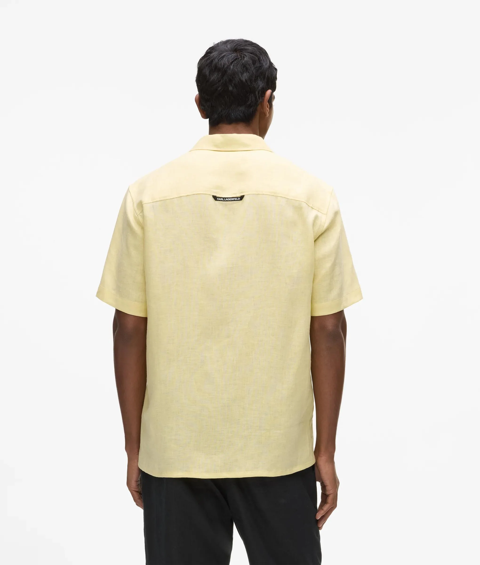 Chemise à manches courtes monogram
