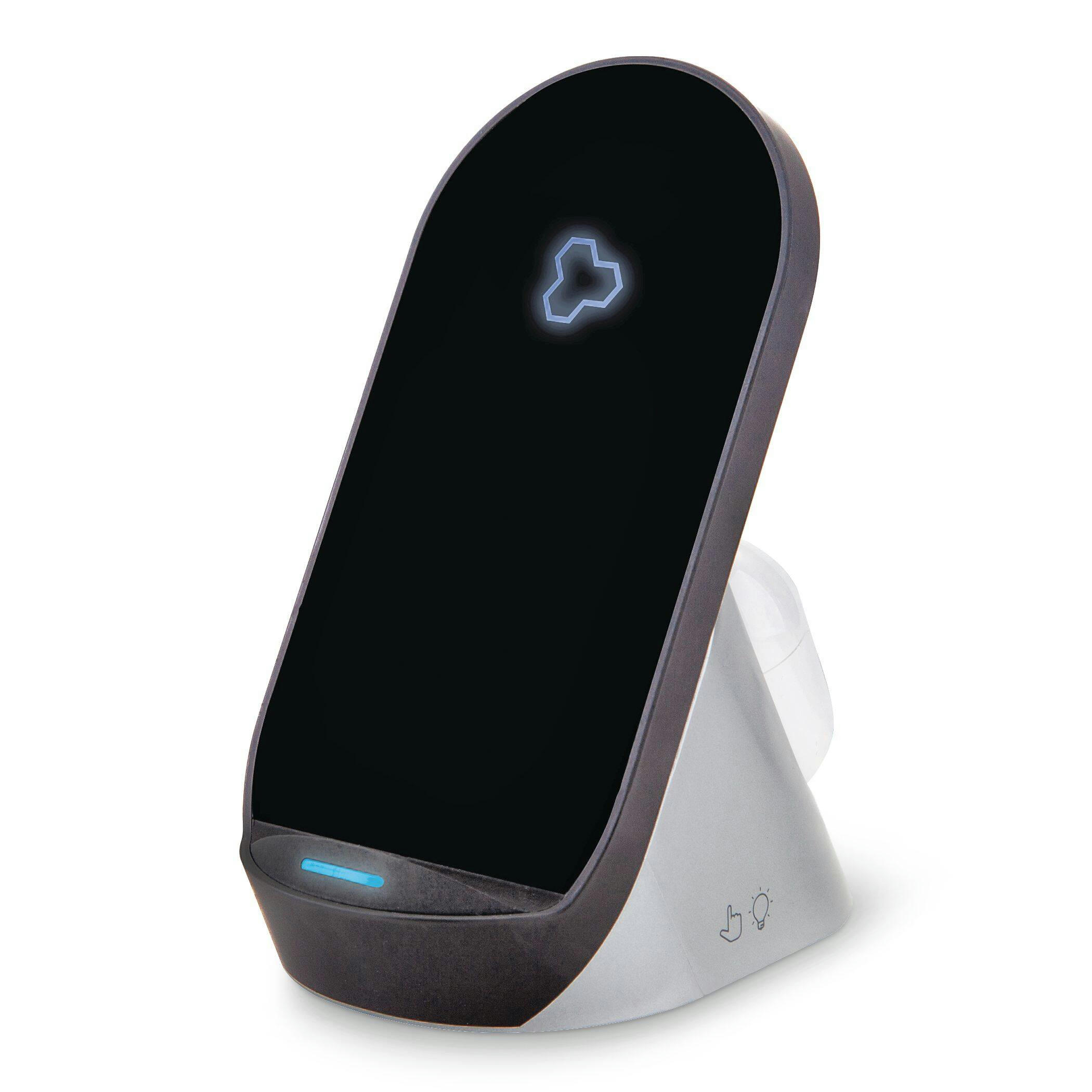 Bluehive 2-in-1 Wireless Charging Stand for Smartphones & Airpods, Black