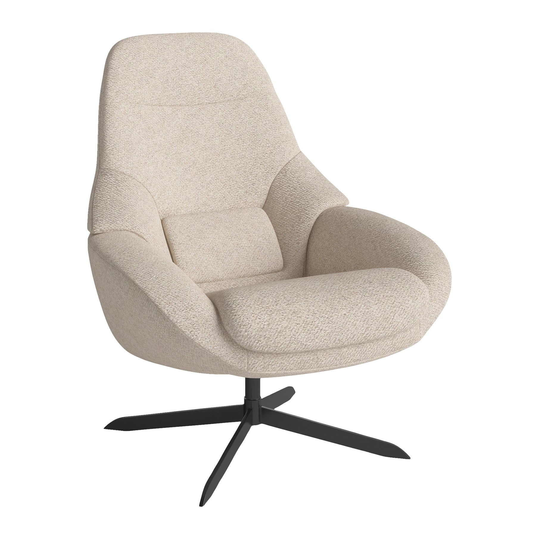 Bolia Saga Fauteuil - Beige / Black