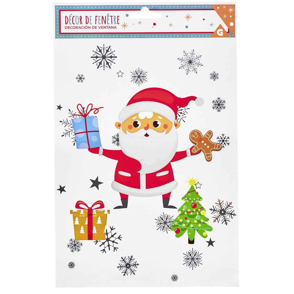 Décoration de No&euml;l électrostatique Père No&euml;l