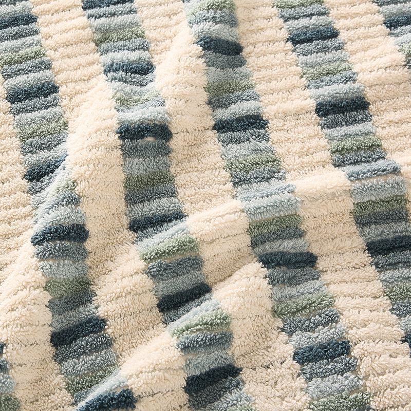 European Willow Sea Blue Multi Turkish Cotton Towel Range