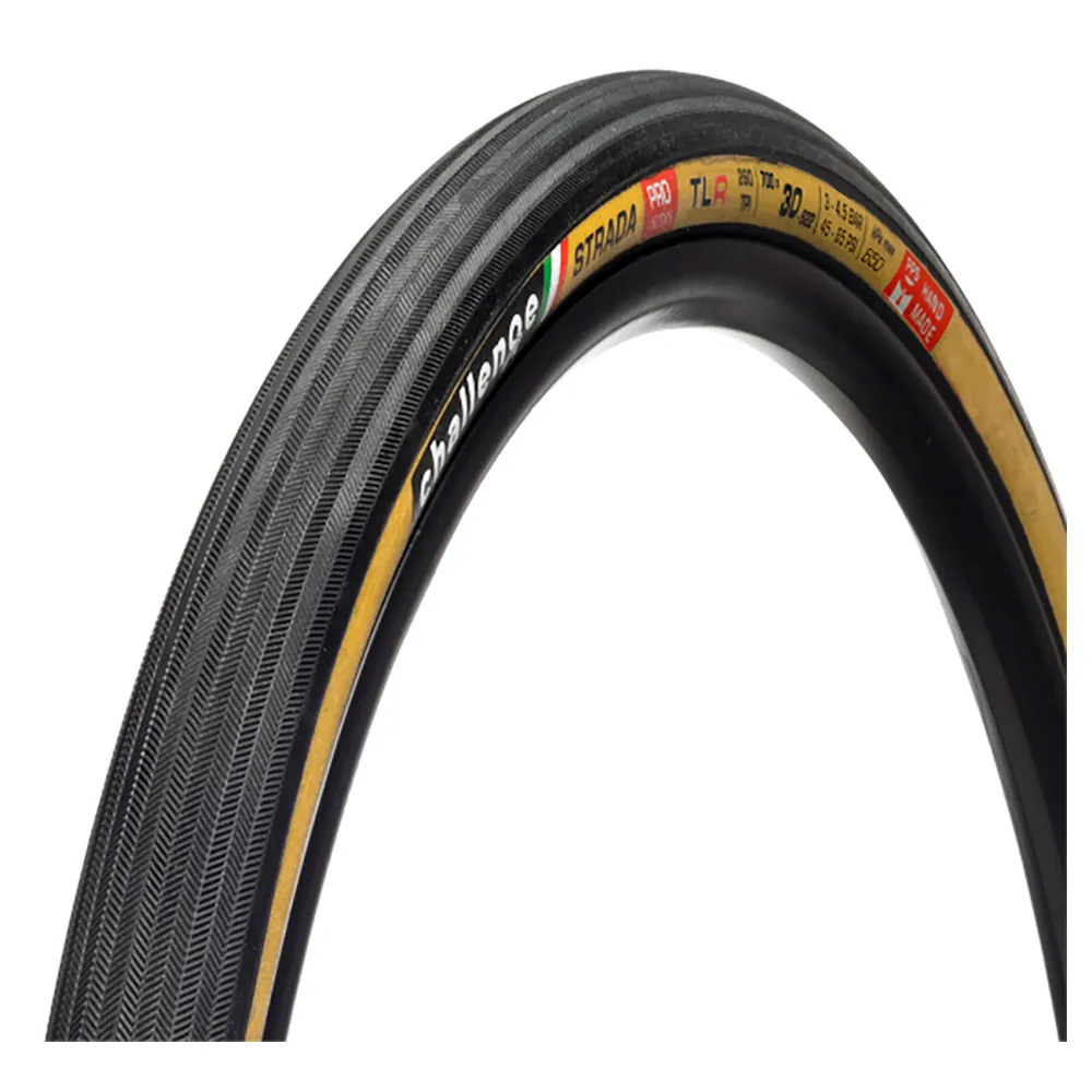 Challenge Strada Pro Handmade Smart Tubeless 700C x 30 road tyre