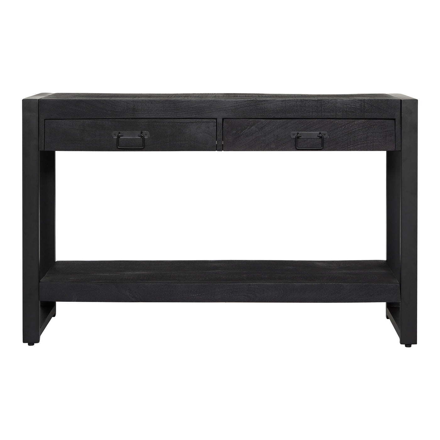 StarFurn Sidetable Boaz - Zwart Hout - 120x35x76cm