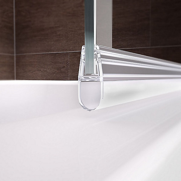 Joint d'étanchéité bas ou vertical pour portes et parois de douche, 200 cm