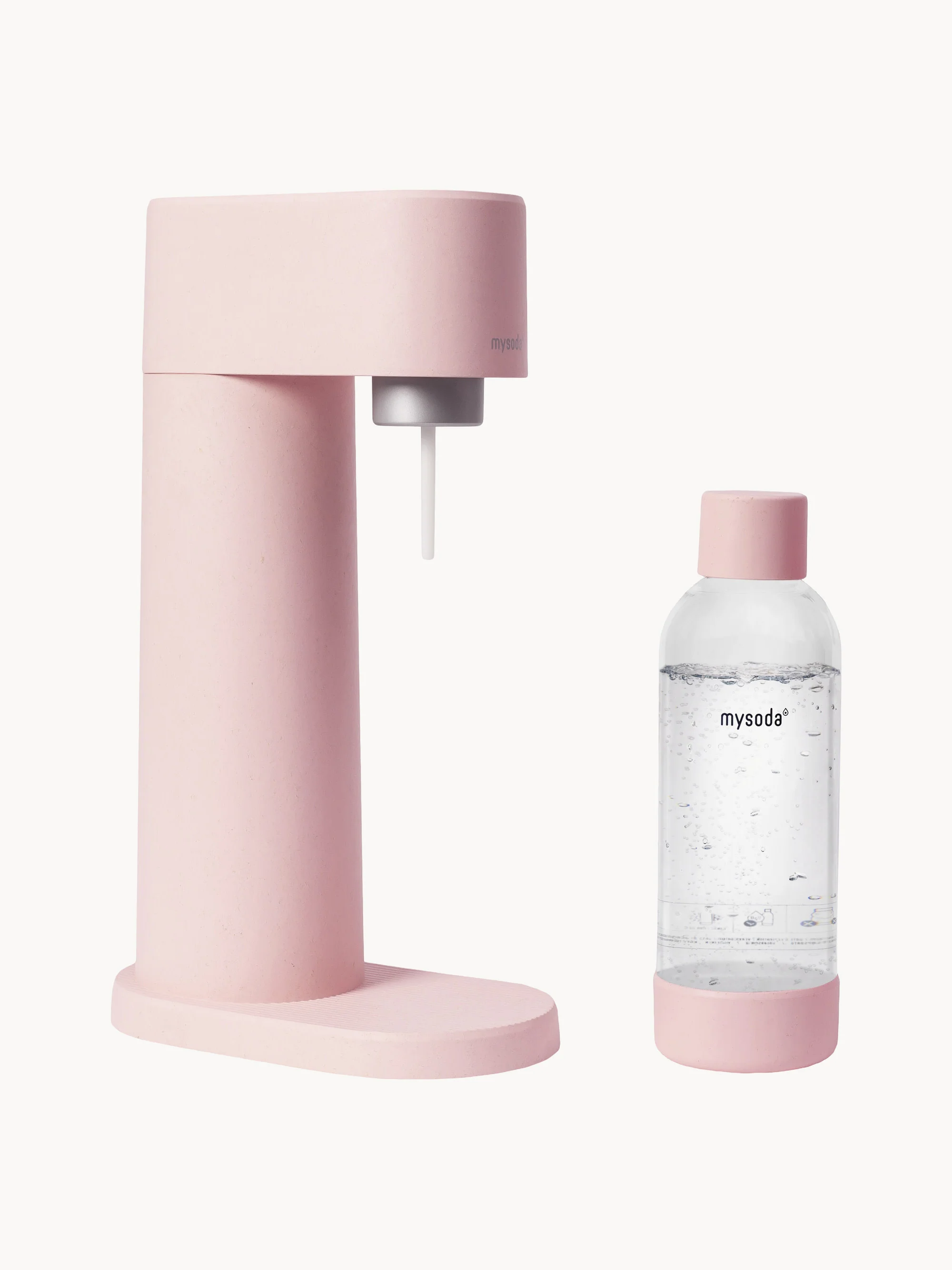 Wassersprudler Woody mit Flasche