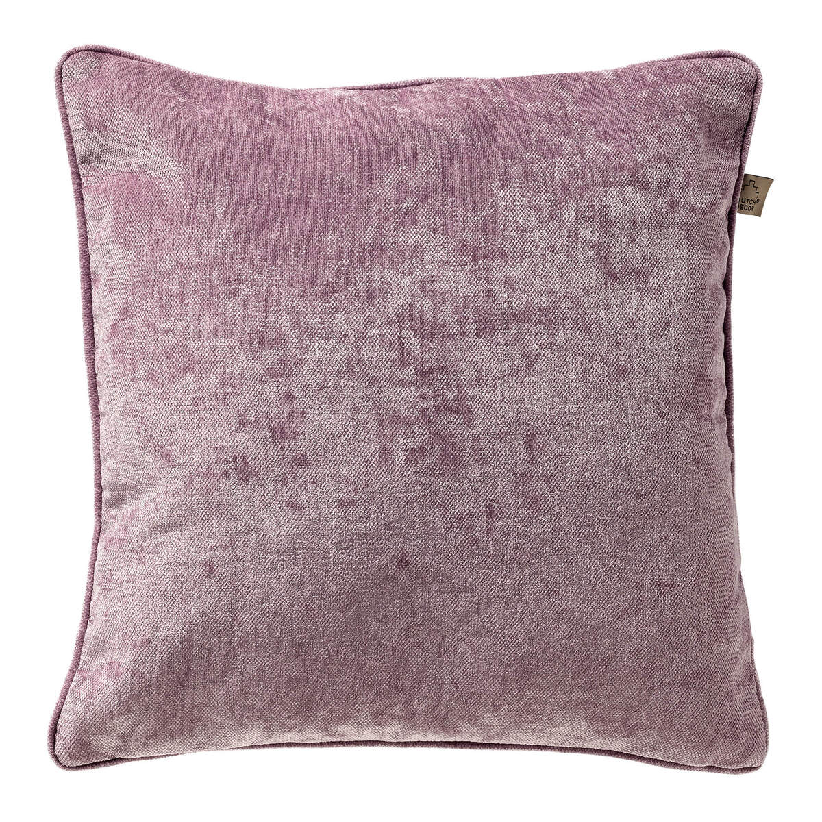 LEWY - sierkussen 45x45 cm - glansvelours - Dusky Orchid - paars