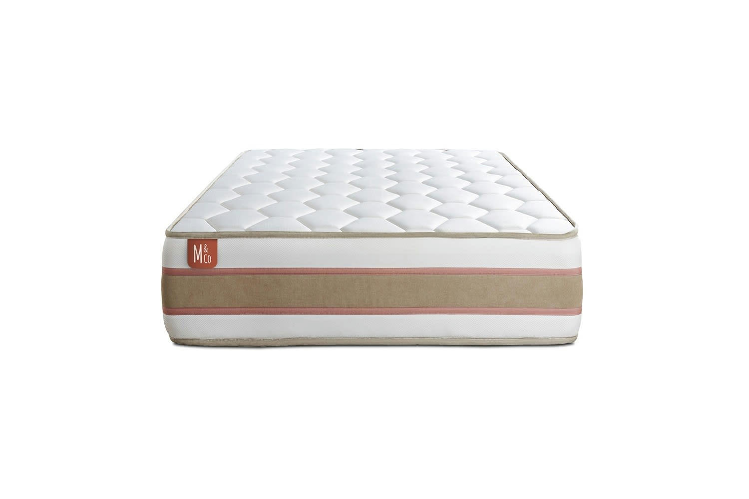 LE DÉLICAT - Matelas 90x200 Ressorts et mémoire de forme - Equilibré