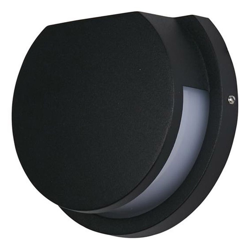 VEGGLAMPE SEARCHLIGHT CHISWICK LED SVART