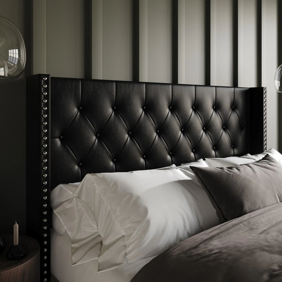 Sonoma Twin Tufted Upholstered Headboard