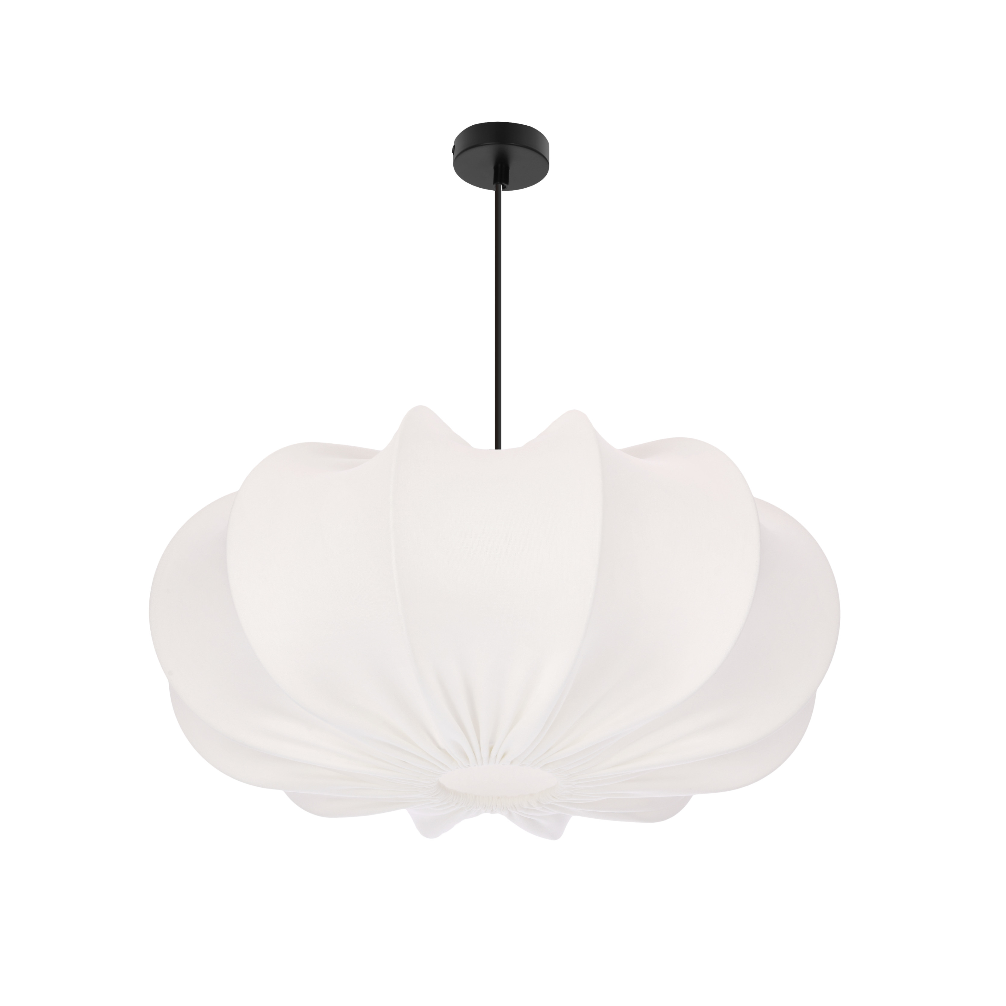 Lampa wisząca CAFEE z abażurem kremowa 1xE27x40W IP20 Candellux