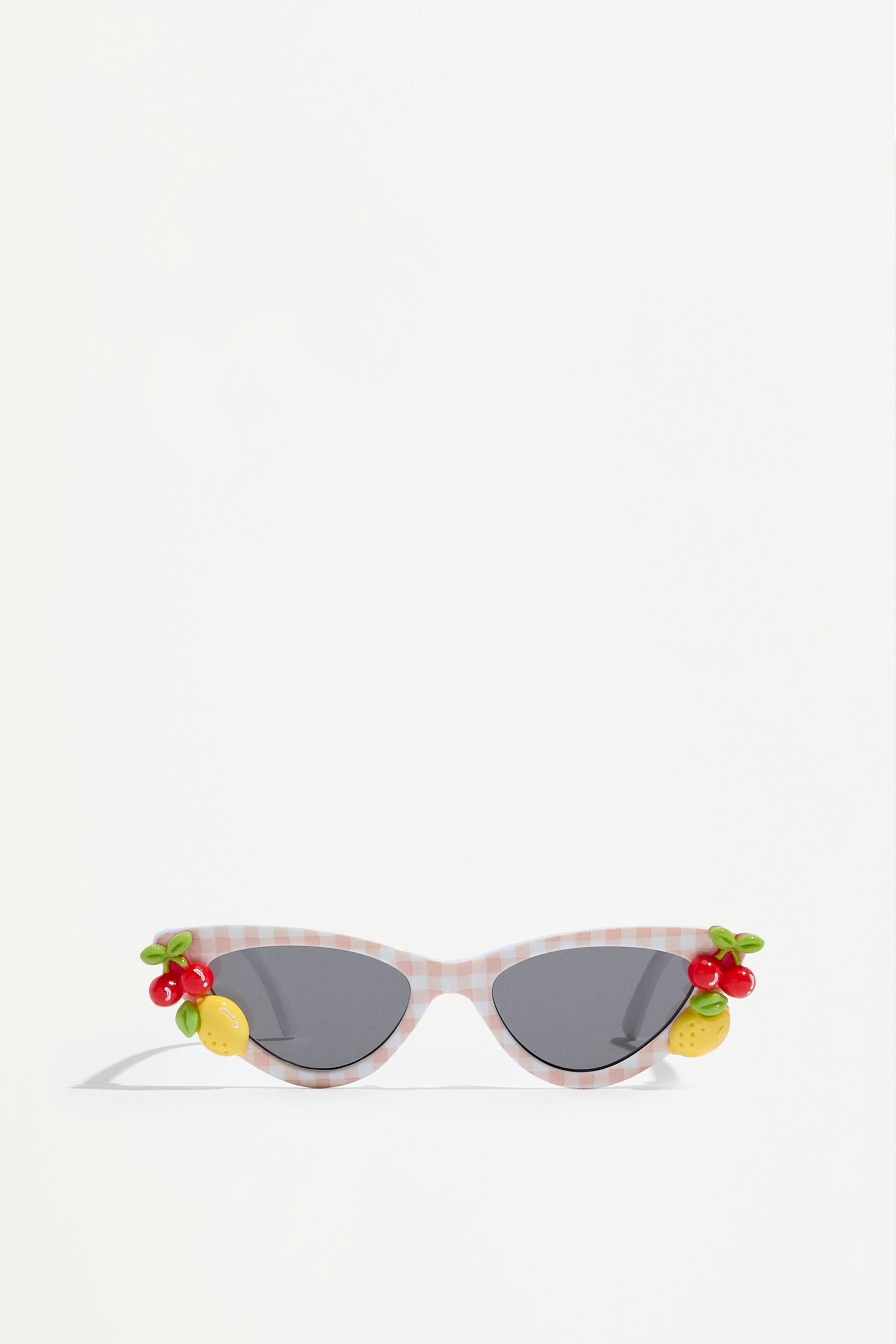 Gafas cat eye frutas