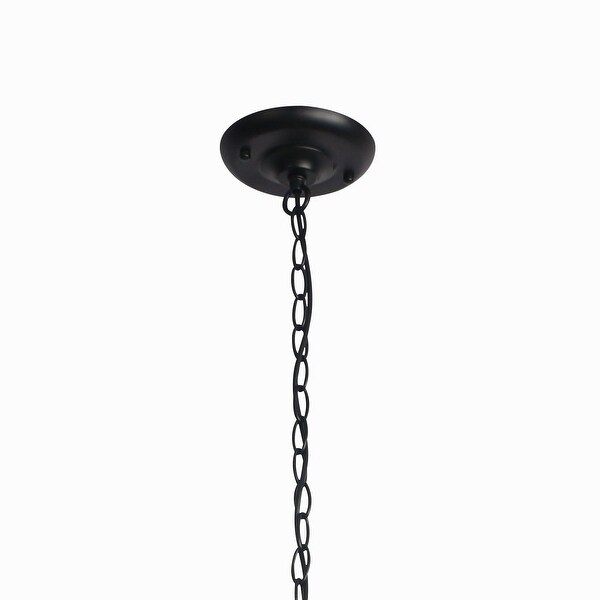 Retro 3-Light Caged Pendant Light - 9*9*51H