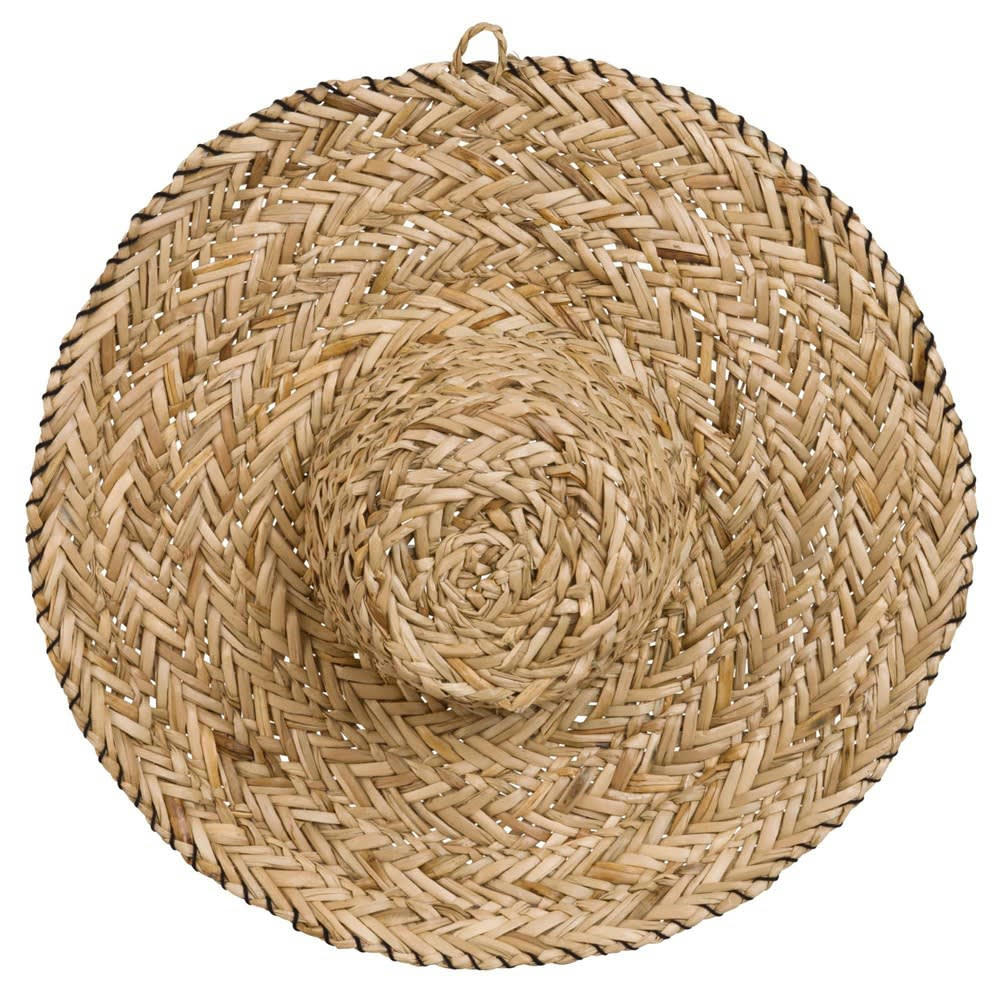 - Chapeau en algues tressées