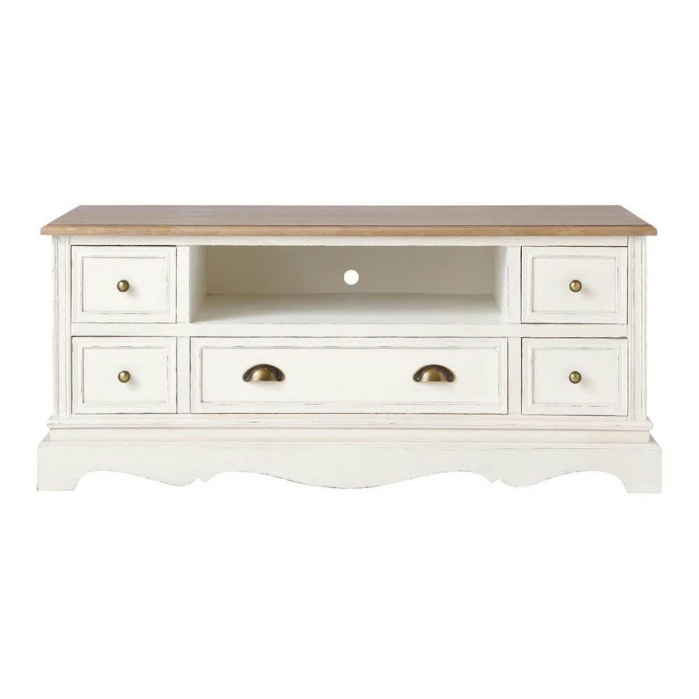 Léontine - Meuble TV crème