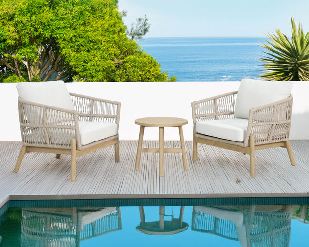 Lanai 3 Piece Chat Setting