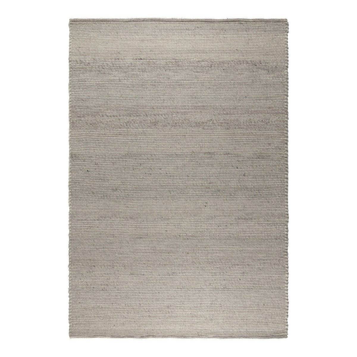Interieur05 vloerkleed Vik - lichtgrijs- wollen-200 x 290 cm